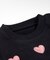【当商品送料無料】子供服 女の子 トレーナー 通販 Rora ロマンティカ プルオーバー スウェット 長袖 ハート かわいい おしゃれ 可愛い
