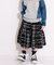 チェックティアードスカート