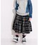 チェックティアードスカート