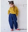 【COTTON from U.S.A】デニム3WAYフリルサロペット