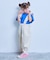 【COTTON from U.S.A】デニム3WAYフリルサロペット