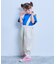 【COTTON from U.S.A】デニム3WAYフリルサロペット