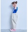 【COTTON from U.S.A】デニム3WAYフリルサロペット