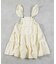 【COTTON from U.S.A】デニムティアードワンピース
