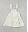 【COTTON from U.S.A】デニムティアードワンピース