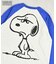 スヌーピーラグランロンT
