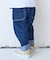 デニムタックロングパンツ