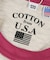 【COTTON from U.S.A】ラインロンT