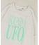 【COTTON from U.S.A】リブ付きプリントロンT
