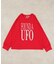 【COTTON from U.S.A】リブ付きプリントロンT