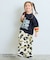 総柄DANDANフレアーパンツ