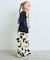 総柄DANDANフレアーパンツ