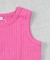 無地リブタンクトップ