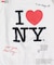I LOVE NY プリントトレーナー