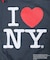 I LOVE NY プリントトレーナー