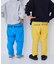 のびっとぬくっとヒザパッチワークロングパンツ
