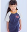 ステッチバイカラー半袖Tシャツ