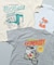 プリント半袖Tシャツ