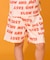 ミニ裏毛総柄ショートパンツ