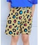 ミニ裏毛総柄ショートパンツ