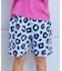 ミニ裏毛総柄ショートパンツ
