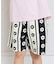 ミニ裏毛総柄ショートパンツ