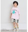 ミニ裏毛総柄ショートパンツ
