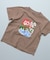 S / Sプリント半袖Tシャツ