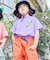 S / Sプリント半袖Tシャツ