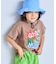 S / Sプリント半袖Tシャツ