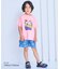 S / Sプリント半袖Tシャツ