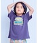 S / Sプリント半袖Tシャツ