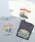 S / Sプリント半袖Tシャツ