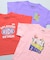 S / Sプリント半袖Tシャツ