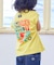 前後プリントフレンチスリーブTシャツ