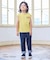 前後プリントフレンチスリーブTシャツ