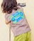前後プリントフレンチスリーブTシャツ
