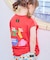 前後プリントフレンチスリーブTシャツ