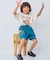 両面ミニ裏毛ハーフパンツ