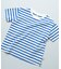 【COTTON from U.S.A】マイニチワッペンボーダーTシャツ