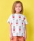 総柄ワイド半袖Tシャツ