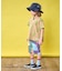 総柄ワイド半袖Tシャツ
