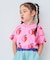 総柄ワイド半袖Tシャツ