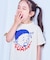 マイリトルフェイス 半袖Tシャツ