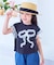 チュールフリルリボン半袖Tシャツ