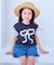 チュールフリルリボン半袖Tシャツ