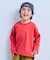 配色ステッチ長袖Tシャツ
