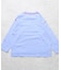 配色ステッチ長袖Tシャツ