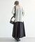 ロングフレアースカート