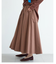 ロングフレアースカート